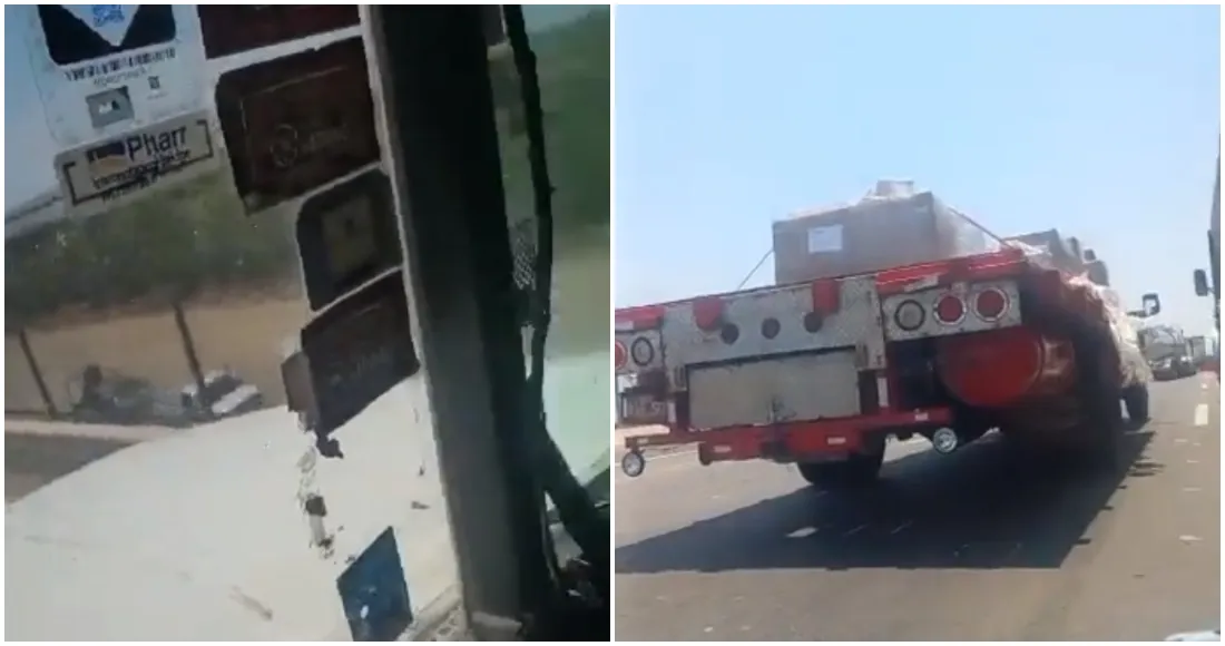 #VIDEO Reportan, en los últimos minutos, fuerte balacera en el puente internacional Reynosa-Pharr