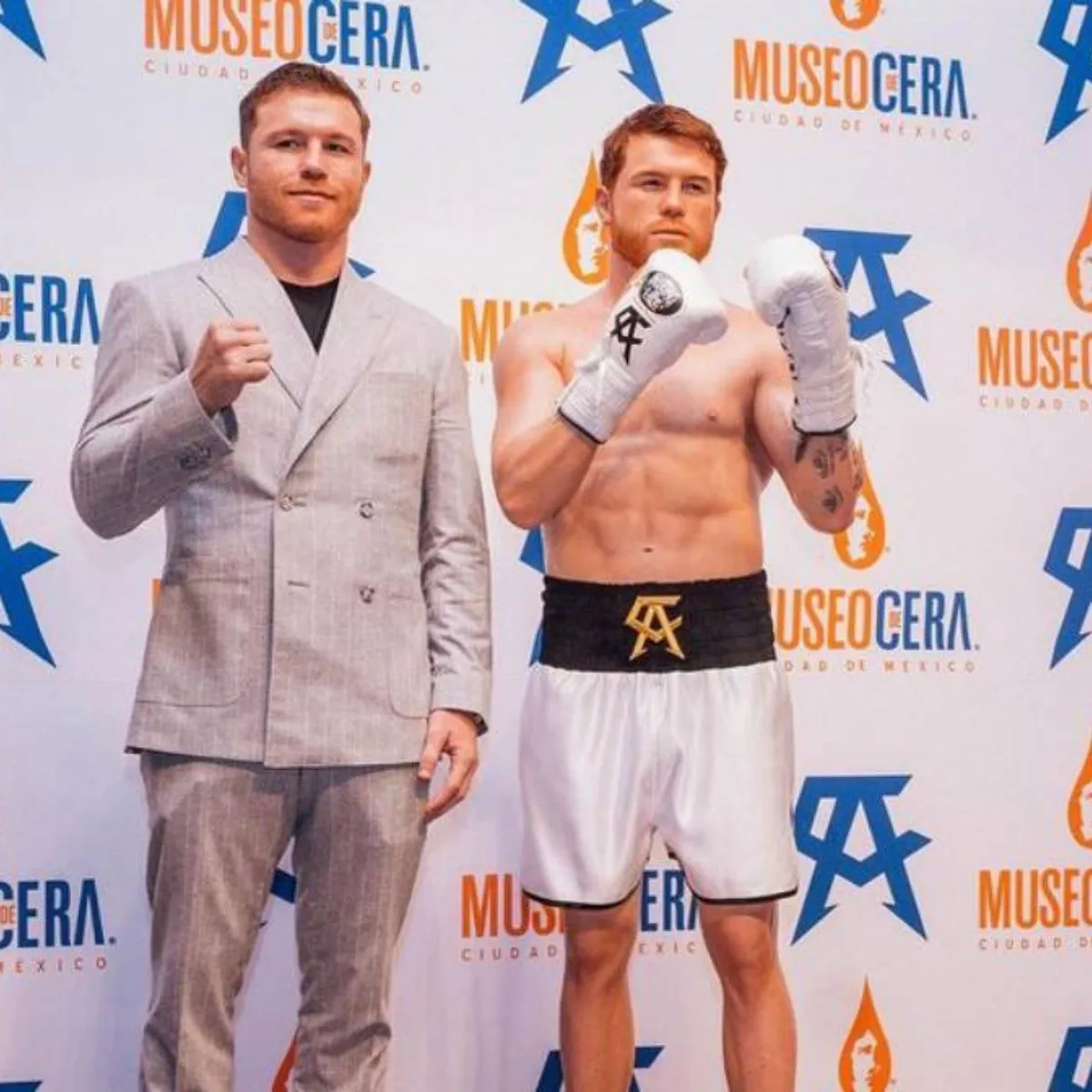 ¡Con uno no basta! Inmortalizan a Saúl «Canelo» Álvarez con figura de cera en museo de la CDMX