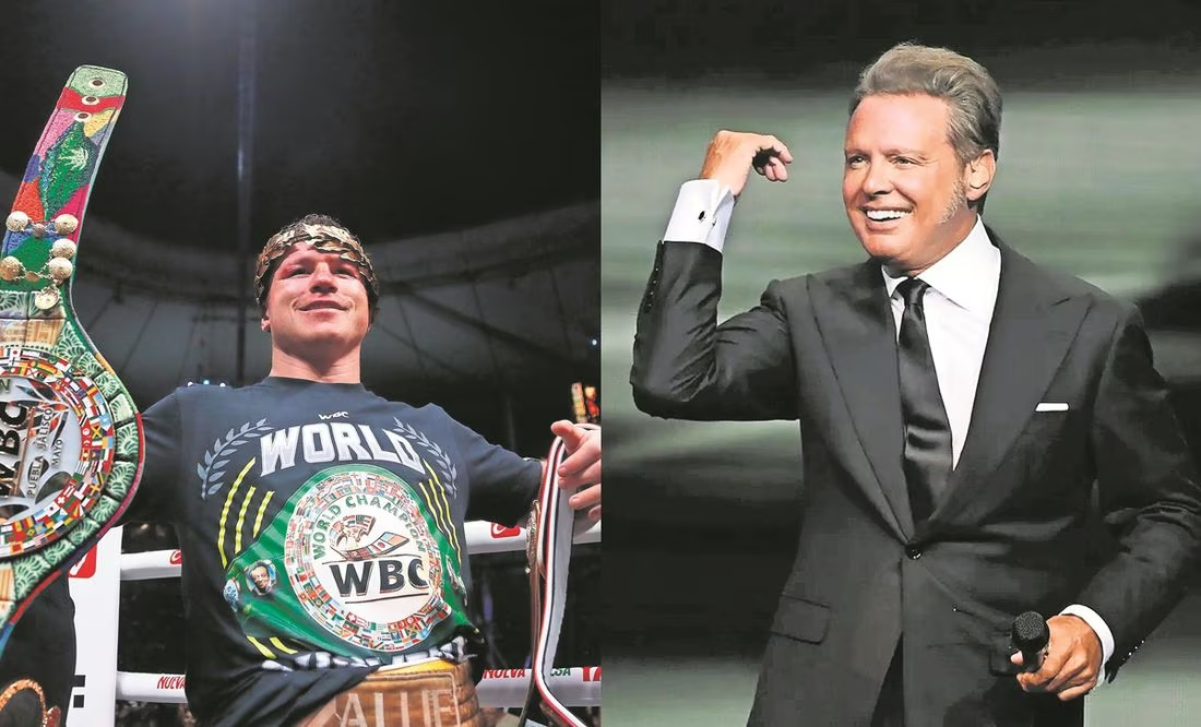 Canelo Álvarez no descarta pelear en el Estadio Azteca y que Luis Miguel cante el himno nacional