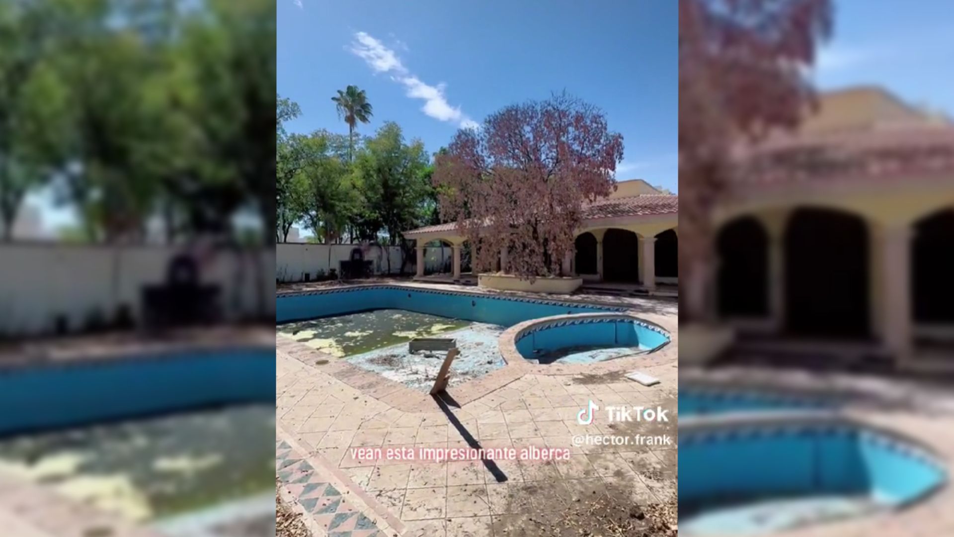 VIDEO: Las mansiones de lujo abandonadas en Culiacán que son devoradas por la maleza y el olvido