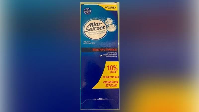 Alka Seltzer: Cofepris emite alerta por lote falso de tabletas efervescentes