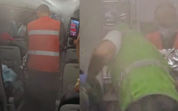 Mujer da a luz en vuelo y avión aterriza de emergencia en Cancún