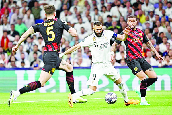 Intenso empate entre Real Madrid y ManCity en el Bernabéu