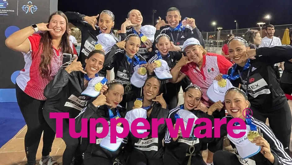 Tupperware se ofrece para ayudar a nadadoras mexicanas: «Nuestras puertas están abiertas»