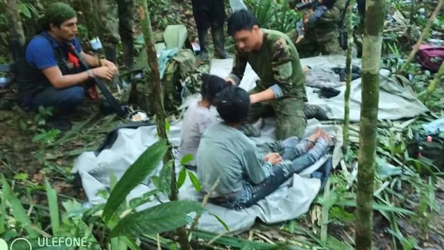 Niños perdidos en la selva de Colombia: hallan con vida a los 4 menores que desaparecieron hace 40 días tras un accidente de avión