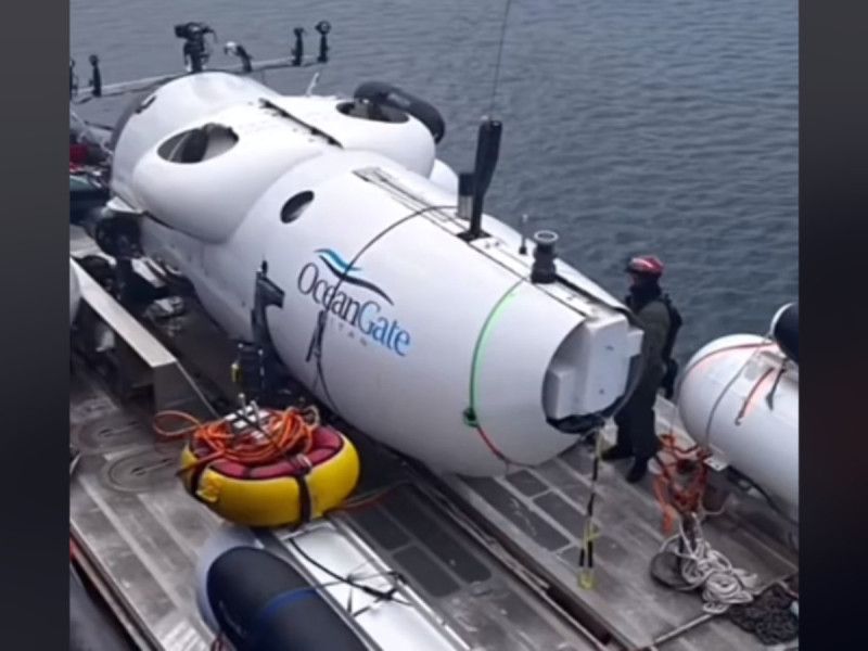 Video de ‘últimos momentos’ de submarino perdido del Titanic se viraliza