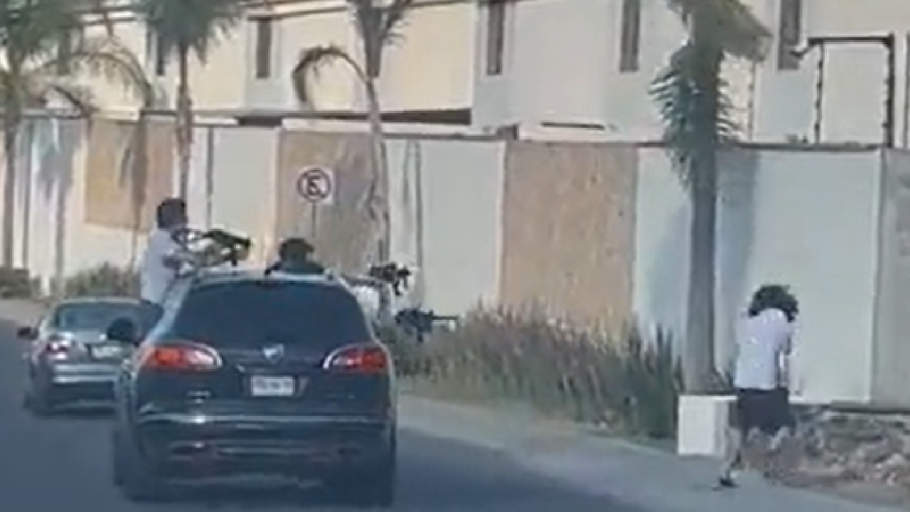 Captan a jóvenes disparando contra peatones en Querétaro… pero con armas de gotcha