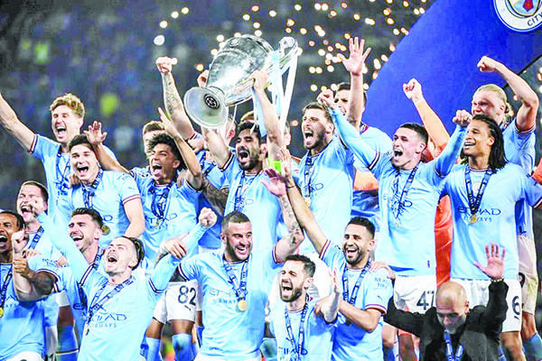 MANCHESTER CITY ES CAMPEÓN DE UEFA CHAMPIONS LEAGUE
