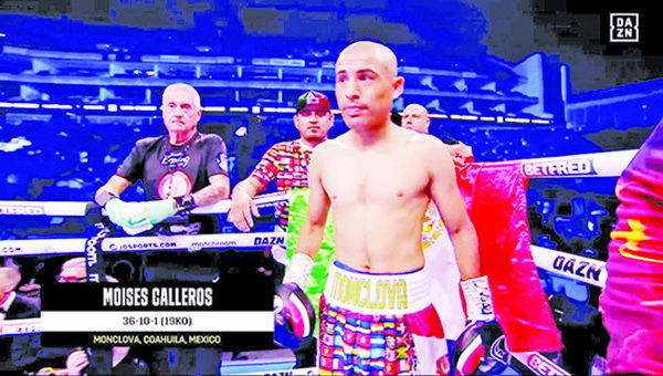 Peleará ‘El Taz’ Calleros en Monclova
