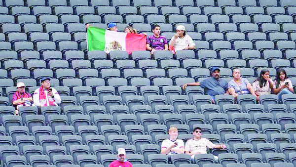SELECCIÓN MEXICANA: LA AFICIÓN CASTIGA AL TRICOLOR Y DEJA SEMIVACÍO EL ESTADIO ANTE PANAMÁ