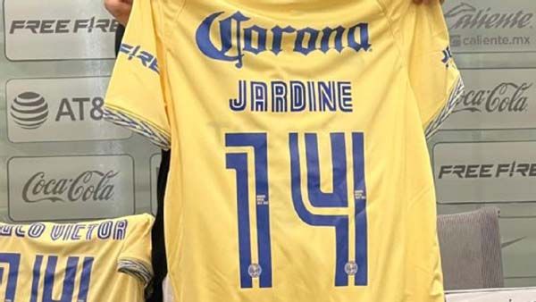 América presenta a Jardine con el N°14 apelando al título «pendiente»