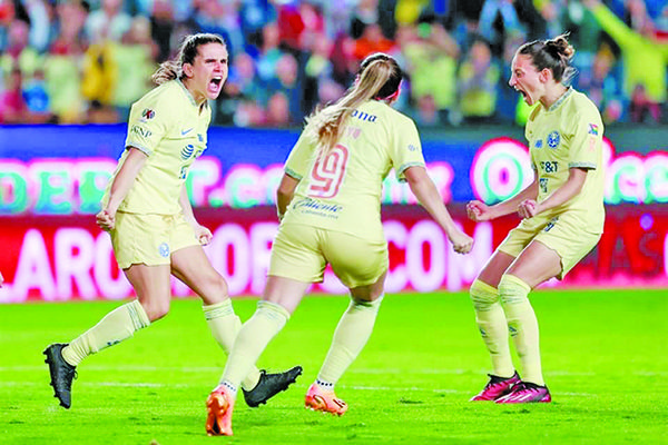 América vence de visita a Pachuca en ida de Final Femenil