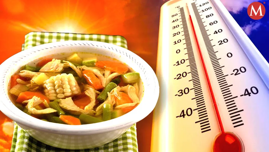 ¿Comer caldo caliente funciona para sentir menos calor? Estudio responde