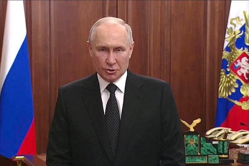 Putin promete ‘castigo inevitable’ a líder de Grupo Wagner: ‘Rebelión es una puñalada en la espalda’