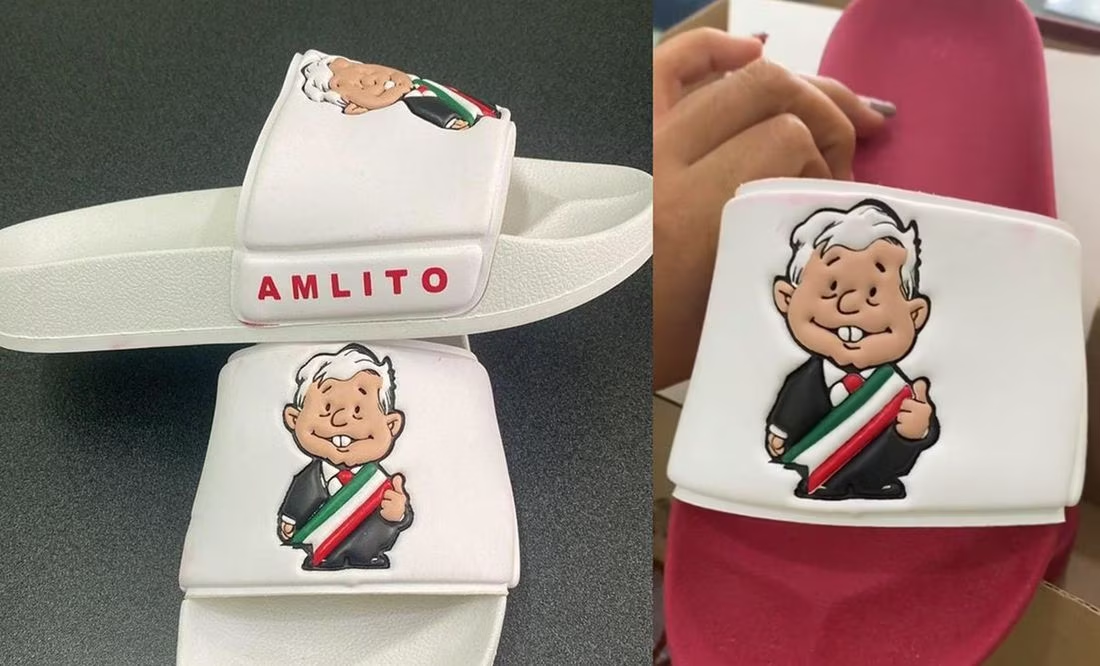 ¡Del “pejeluche” a las “amdalias”! Las chanclas «Amlito» que son furor en TikTok