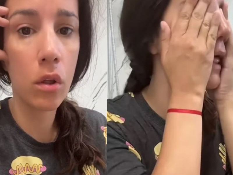 Mujer llora por tener que cuidar a sus hijos durante vacaciones; «estoy desesperada»
