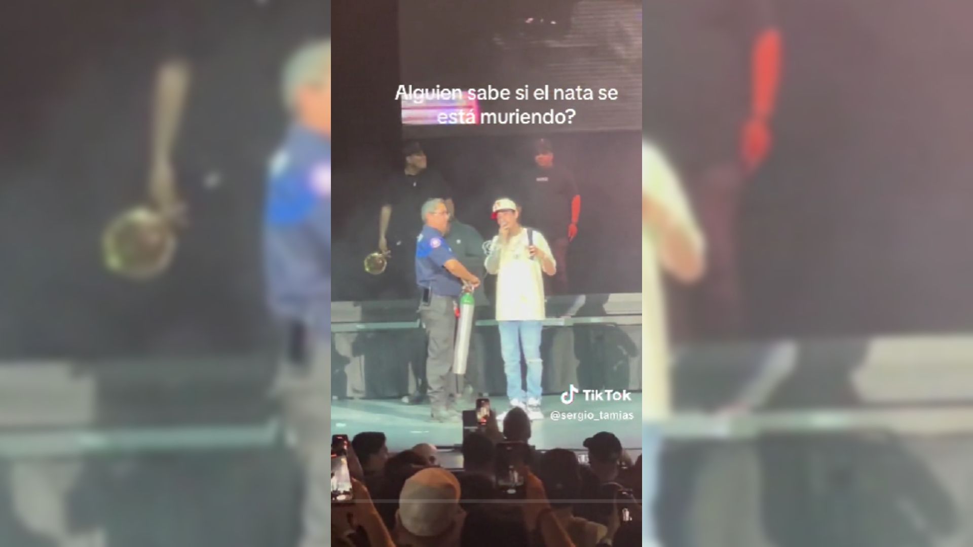 Natanael Cano necesitó oxígeno en pleno concierto en Auditorio Nacional