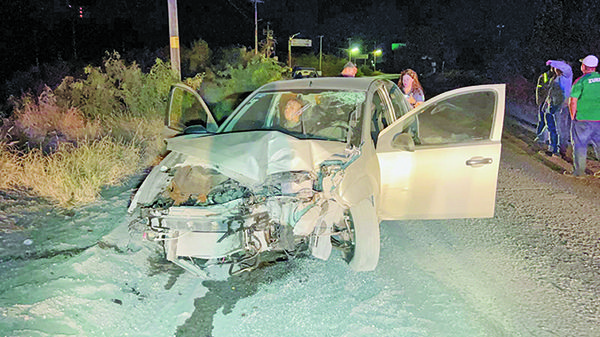 Lesionado copiloto al viajar con amigo