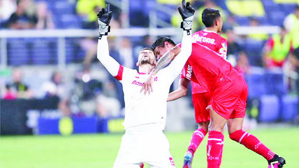 LEAGUES CUP: THIAGO VOLPI LE DIO LA VENTAJA AL TOLUCA ANOTANDO DE PENALTI ANTE NASHVILLE