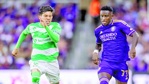 SANTOS SE DESPIDE DE LA LEAGUES CUP TRAS CAER ANTE ORLANDO CITY