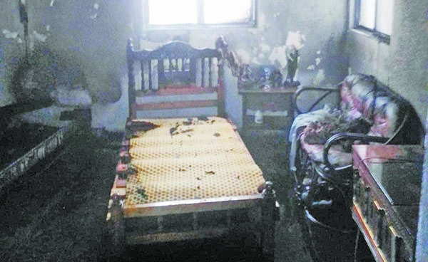 Se incendia casa por corto circuito