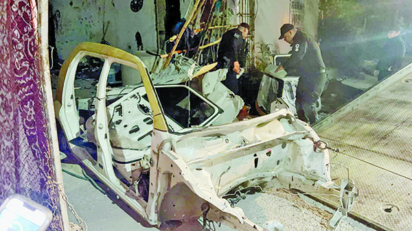 Revientan nido de roba-carros