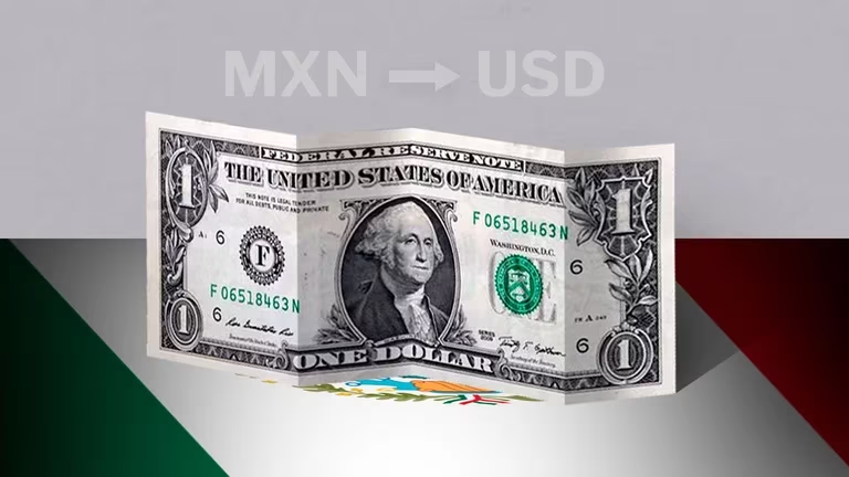 Este es el precio de dólar frente al peso mexicano HOY 28 de julio de 2023 en bancos