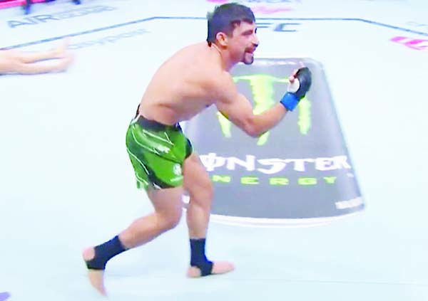 JESÚS AGUILAR NOQUEA A SHANNON ROSS A LOS 17 SEGUNDOS EN LA UFC 290