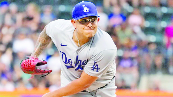 MLB: JULIO URÍAS REGRESA CON VICTORIA CON LOS DODGERS ANTE LOS METS