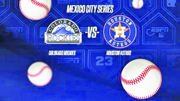 MLB confirma serie entre Astros y Rockies en México