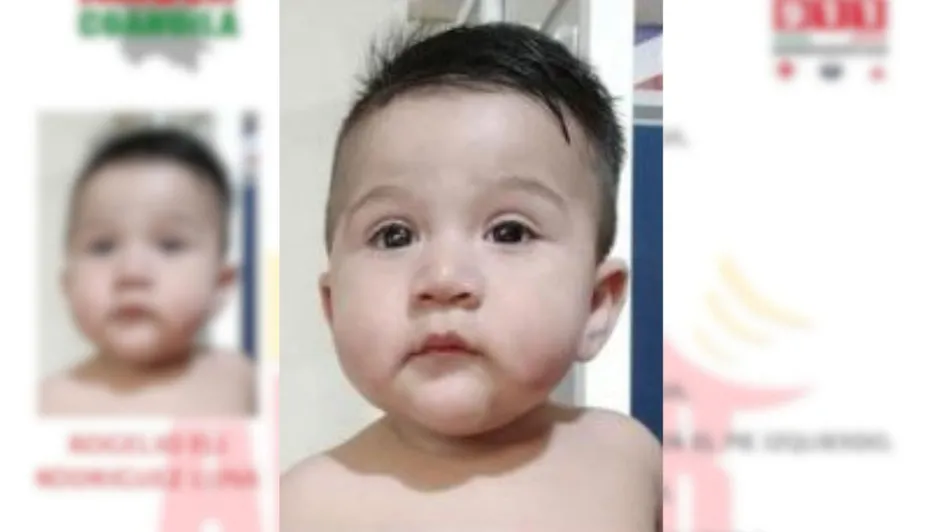 ¡Se busca Rogelio! Activan Alerta Amber por desaparición de bebé de 8 meses en Coahuila