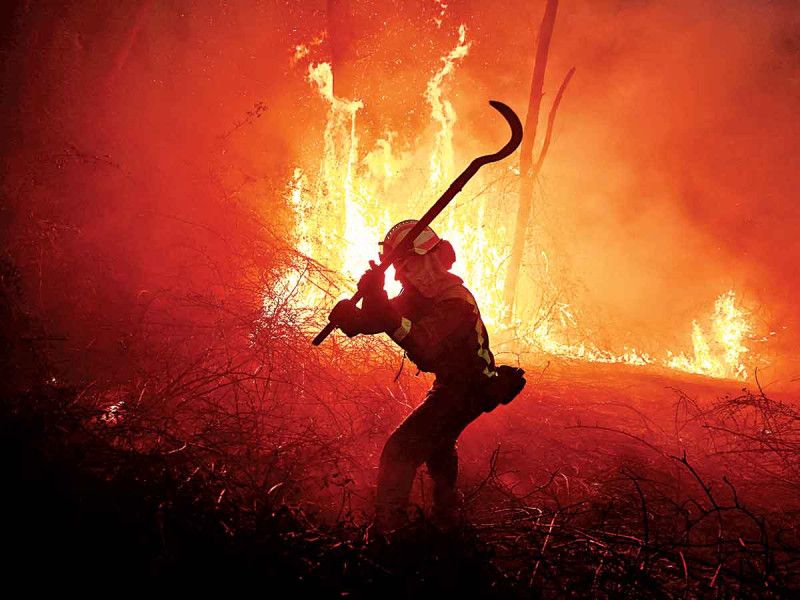 Los incendios en Europa cada vez más violentos