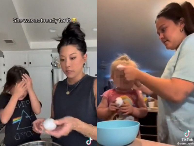 ‘Egg Crack Challenge’, el reto en TikTok que agrede a niños al estrellarles huevos