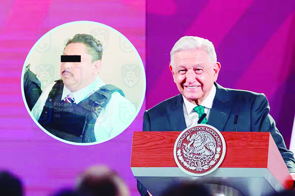 Afirma López Obrador que detención de fiscal fue legal