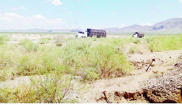 Exhiben trailers con ferroducto robado