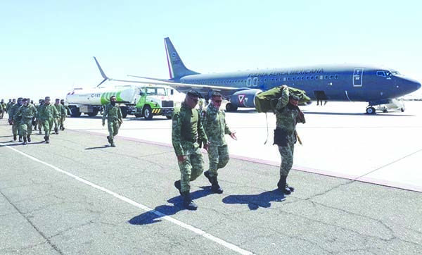 Refuerzan militares blindaje en Noreste