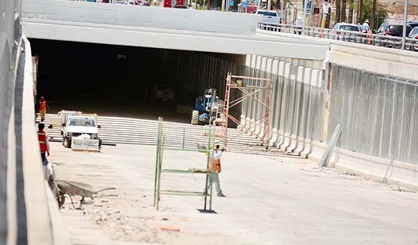 Sistema vial Cuatro Caminos presenta un 93.5% de avance