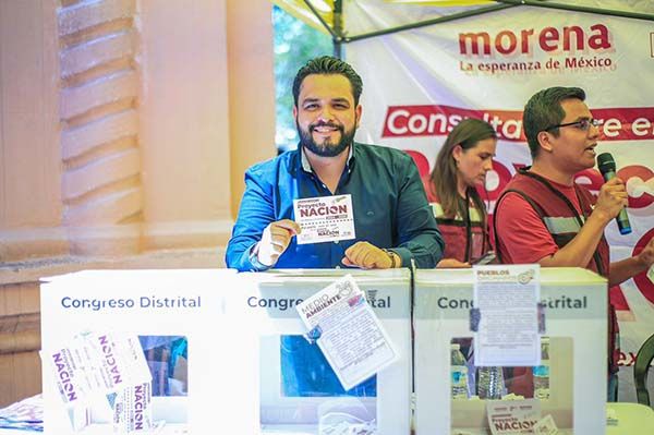 Participa Alberto Hurtado en Consultas de Morena