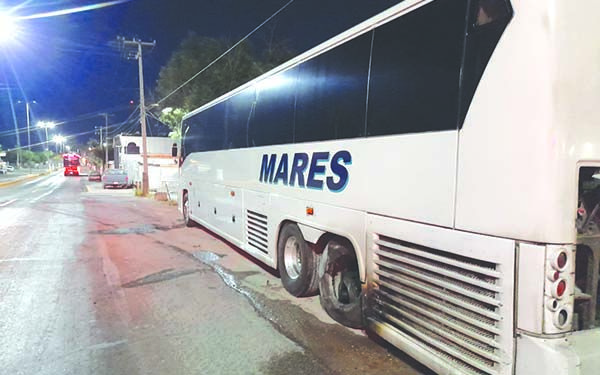Viven pasajeros minutos de terror