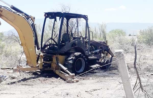 Se incendia maquinaria