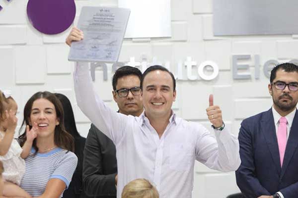 Confirma Tribunal Electoral a Manolo como gobernador
