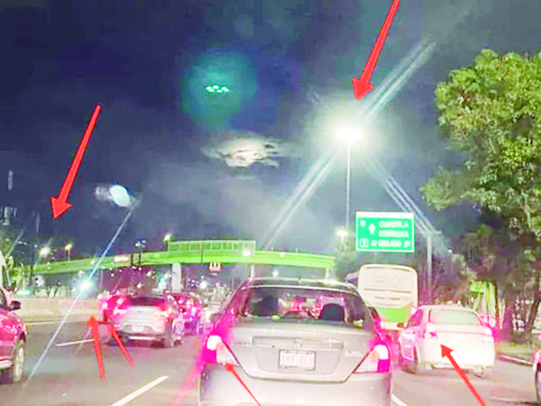 Filtran imagen real de ‘OVNI’ en CDMX
