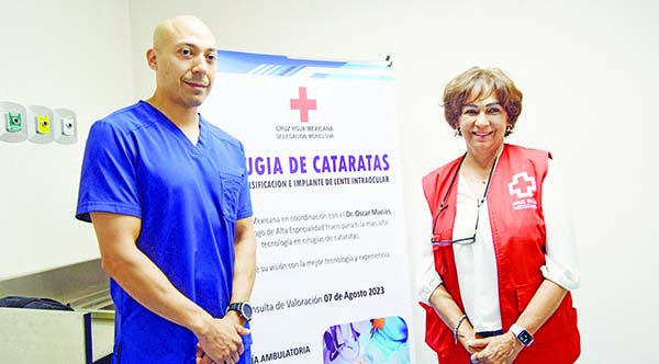 Realizará Cruz Roja cirugías de cataratas