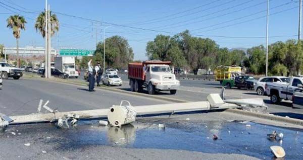Causa accidente conductor ebrio