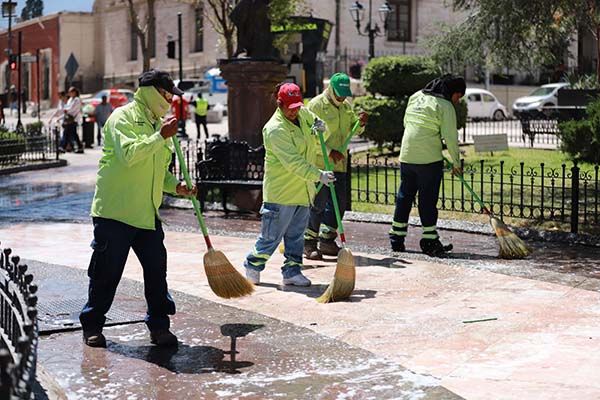 Saltillo límpido tras festividades