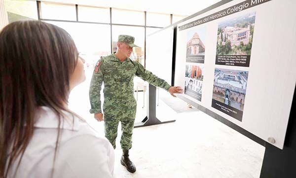 Conmemoran Bicentenario de Heroico Colegio Militar