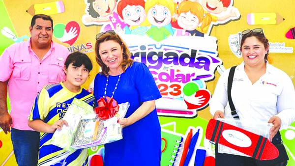 Llevan a villas brigada escolar