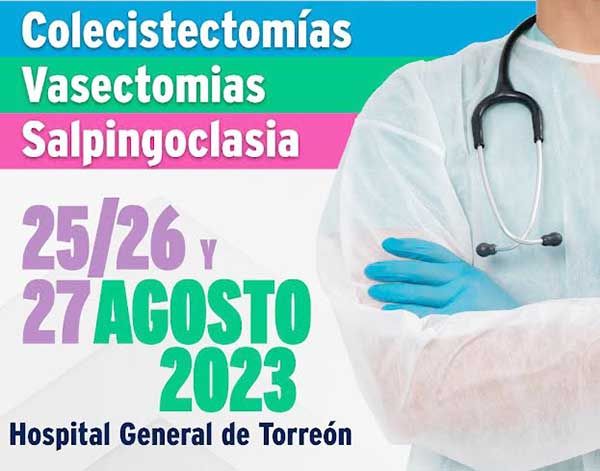 Realiza Salud jornada de cirugías mínima invasión