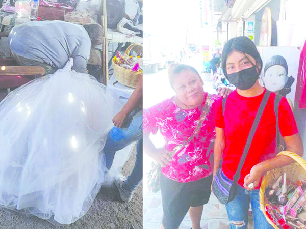 Cumplen sueño de quinceañera a vendedora en Fco. I. Madero