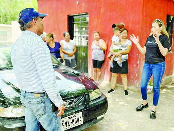 Atiende Tania en sector Los Pocitos